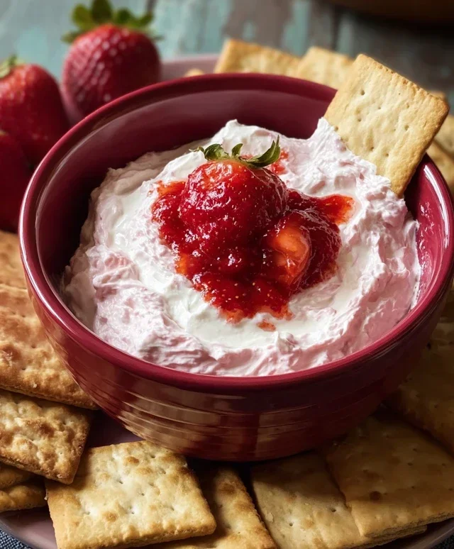 Strawberry Cheesecake Dip
