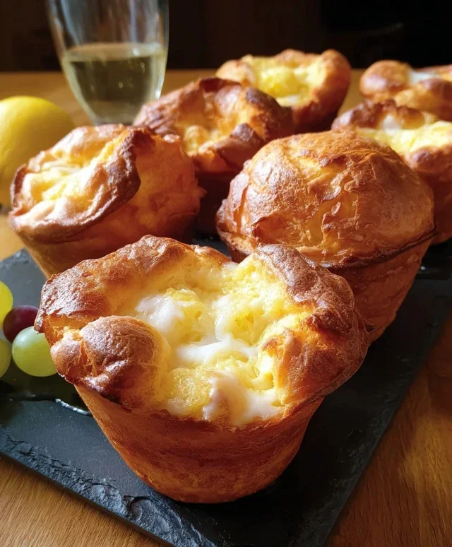 Sparkling Grape Juicecas Portuguese Popovers