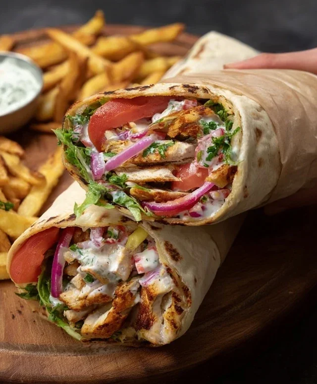 Chicken Shawarma Wrap