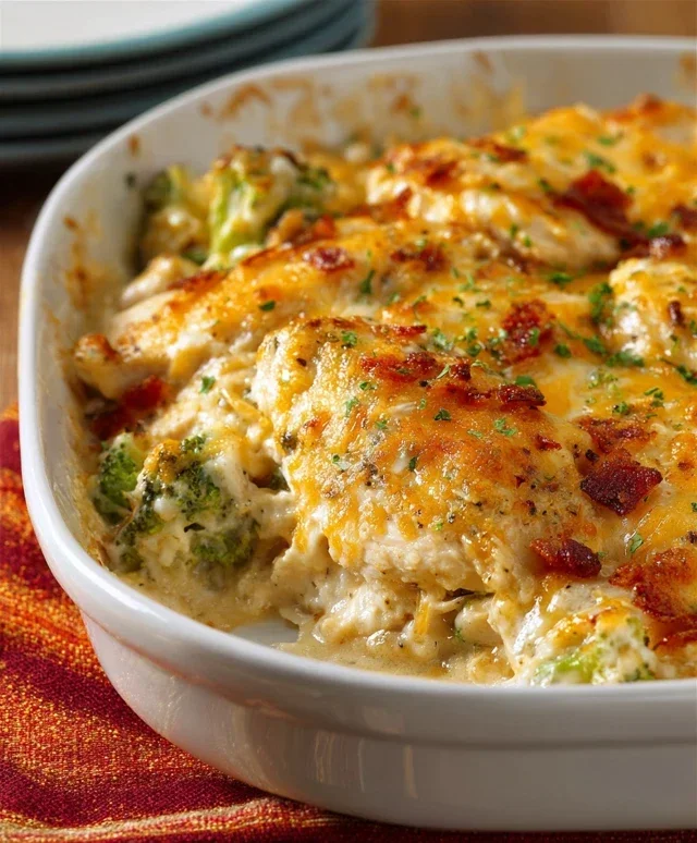 Easy Low Carb Chicken Casserole