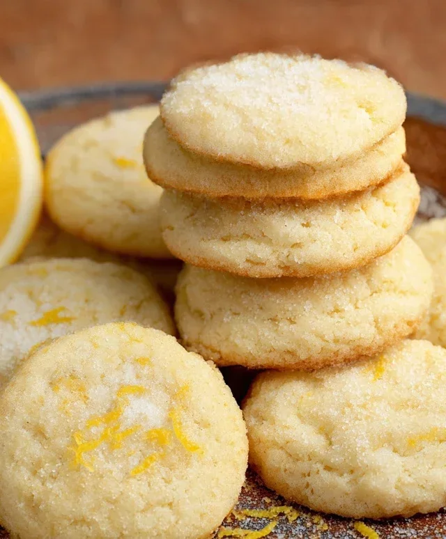 Soft & Chewy Lemon Cookies
