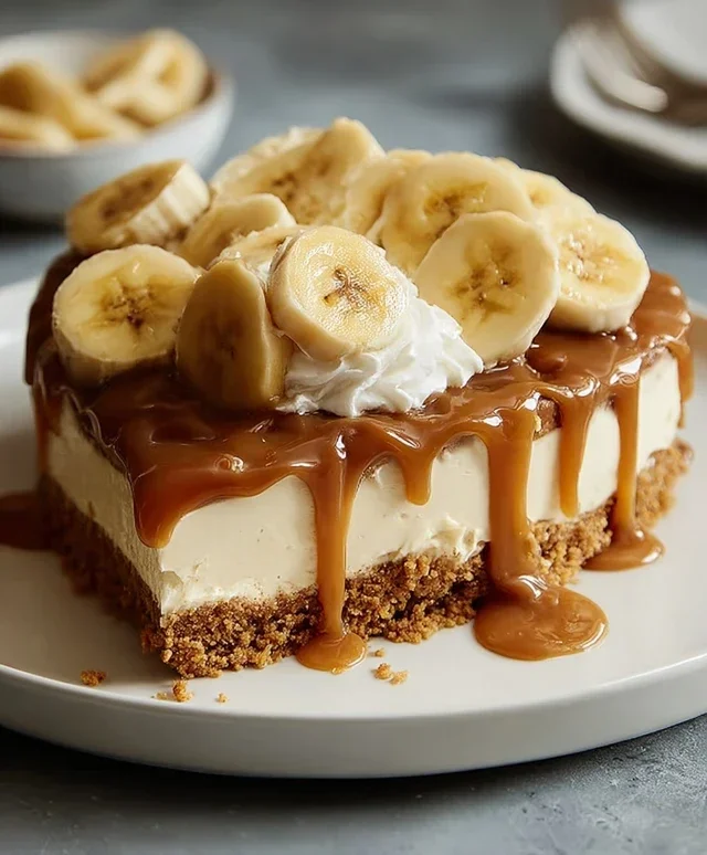 No-Bake Banoffee Cheesecake