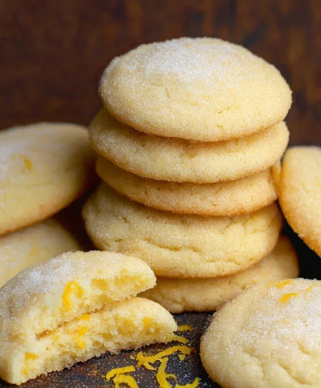 Soft & Chewy Lemon Cookies