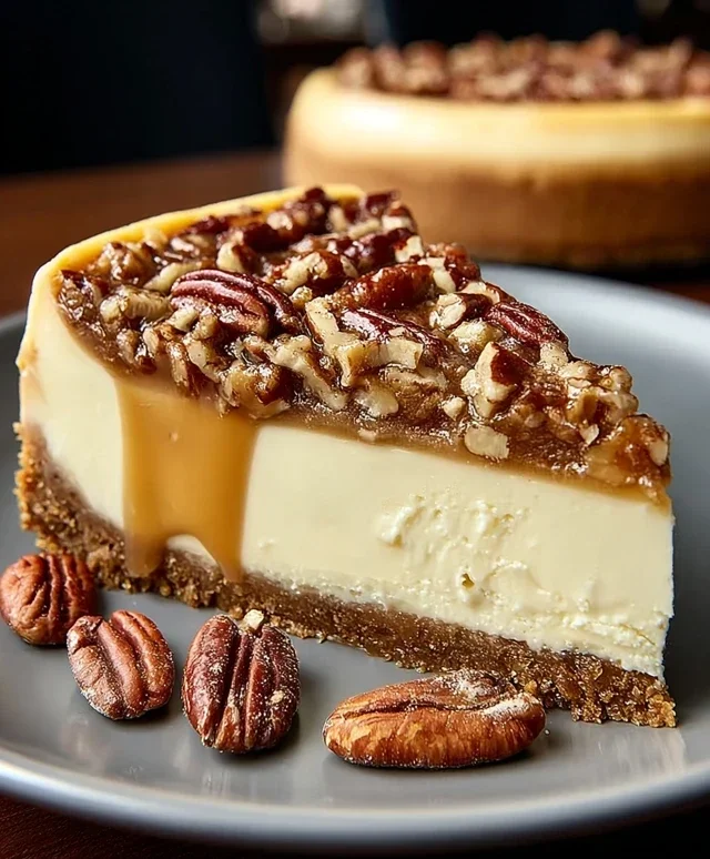Butter Pecan Cheesecake
